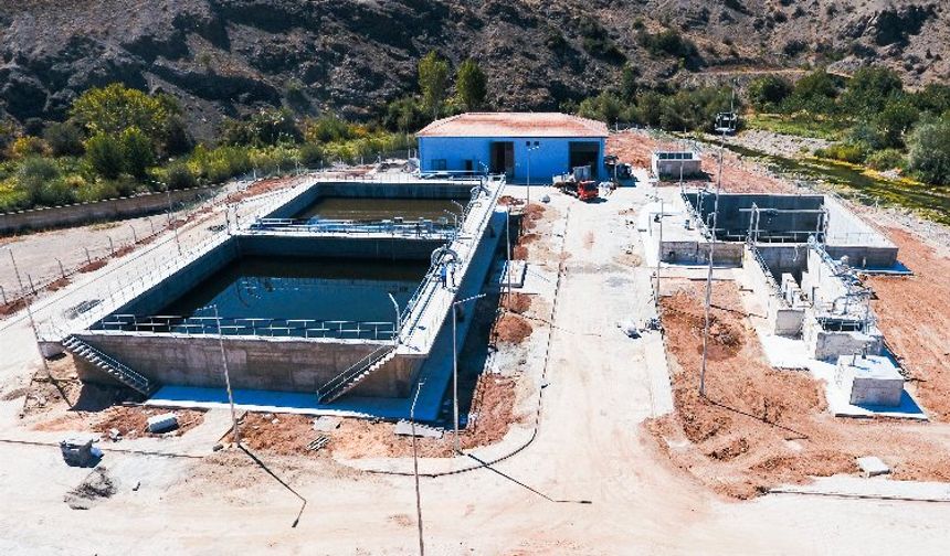 Malatya Hekimhan Atıksu Arıtma Tesisi'ne kavuştu