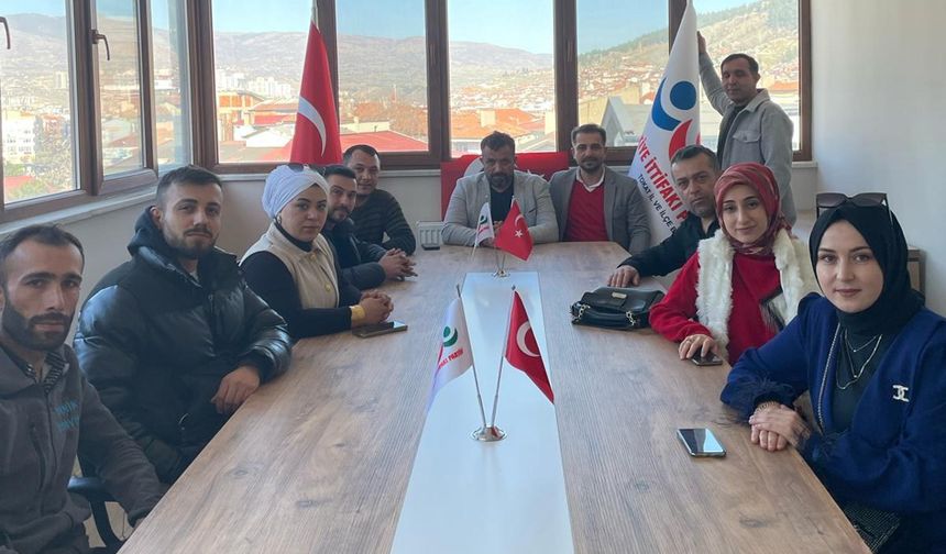 Türkiye İttifak Partisi Tokat Merkez İlçe genel kurulu yapıldı