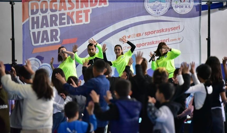 Büyükşehir Spor AŞ’den Pınarbaşı’nda çocuk şenliği