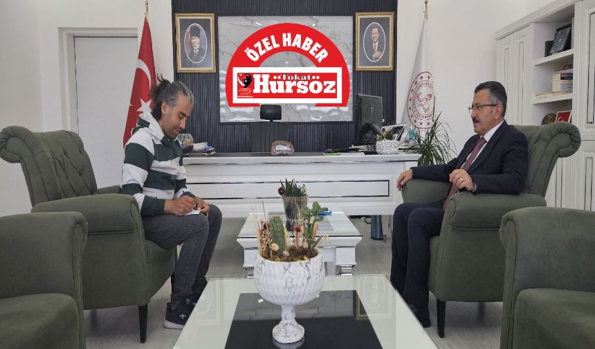 Müdür Kır, "Türkiye Yüzyılı Maarif Modeli" yeni müfredatı Tokat Hürsöz'e değerlendirdi