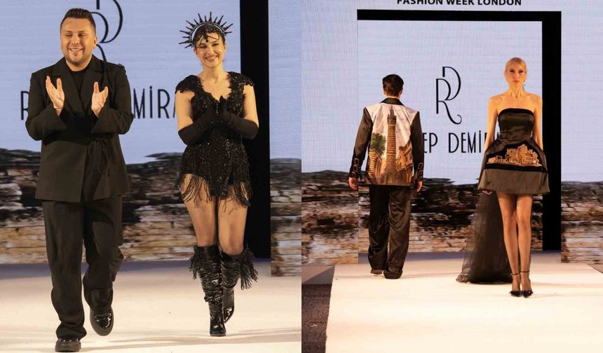 Ünlü Modacı Recep Demiray’ın Tasarımları Londra Moda Haftası’nda Büyük Beğeni Topladı