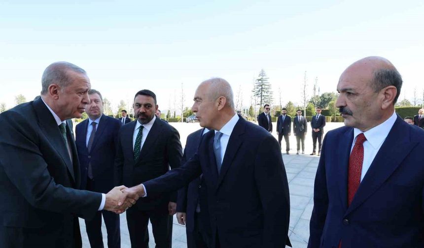 Cumhurbaşkanı Erdoğan: "60. Cumhurbaşkanlığı Türkiye Bisiklet Turu"nun tanıtımına katıldı