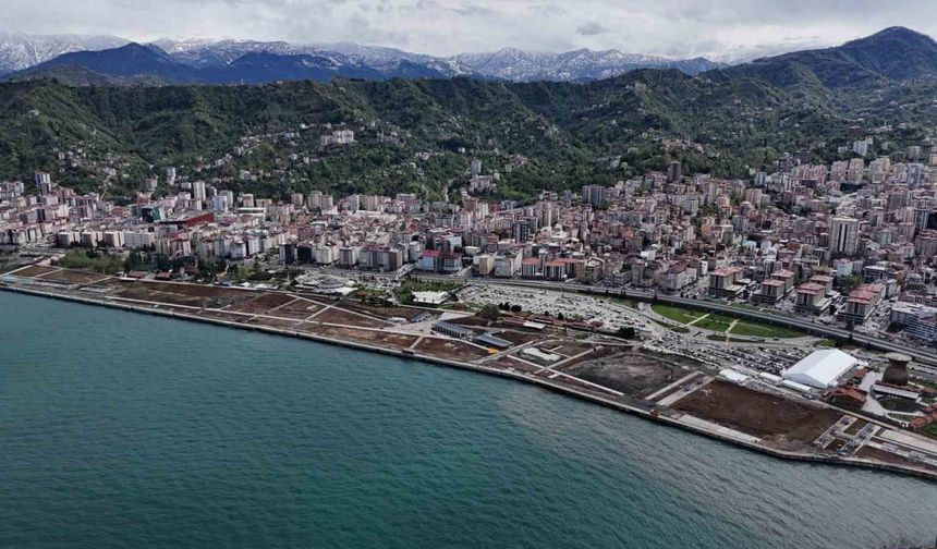Rize’de Millet Bahçesi’nin ilk etabı bu yaz tamamlanıyor