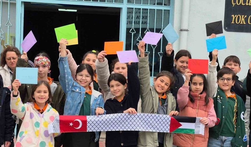 Samsun’dan UNICEF’e 55 mektupluk ’barış’ çağrısı