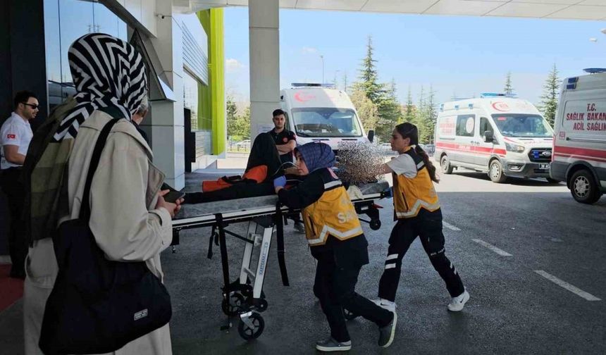Av tüfeğiyle kendini vuran şahıs ağır yaralandı