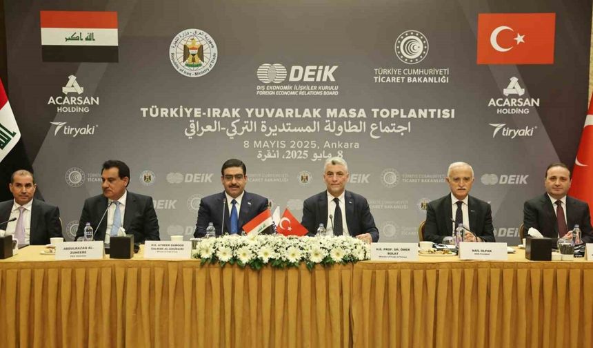 Türkiye-Irak Yuvarlak Masa Toplantısı Ankara’da gerçekleşti