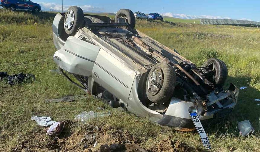Bayburt’ta trafik kazası: 4 yaralı