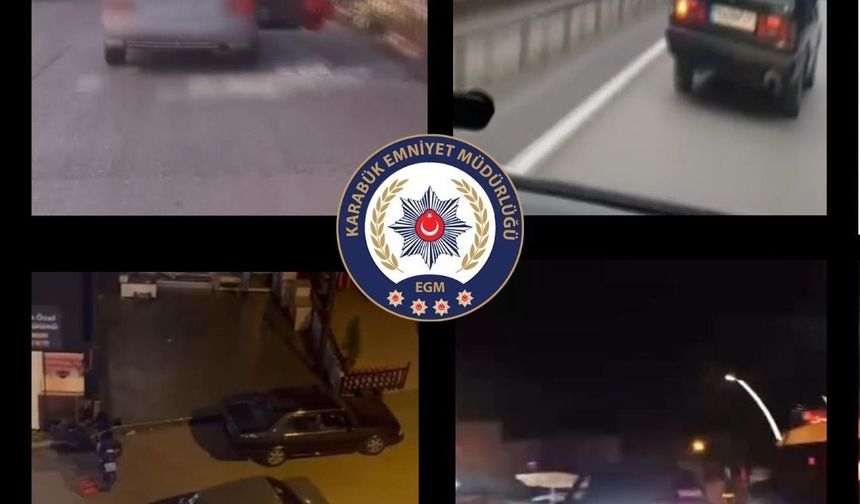 Karabük’te trafik kurallarını ihlal eden sürücülere ceza yağdı