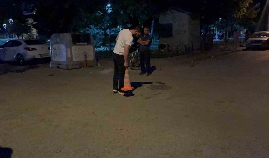 Kız arkadaşıyla yürürken kar maskeli şahıs tarafından bacağından vuruldu