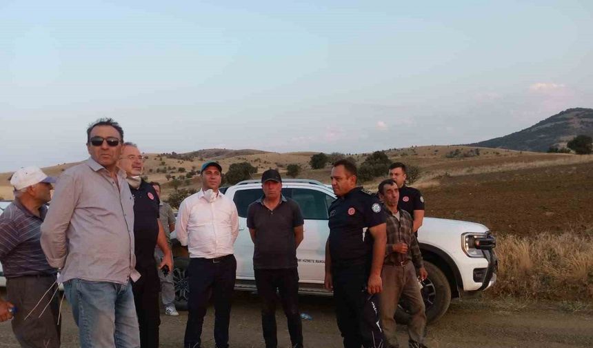 Tarla ve ormandan oluşan 2 bin dekarlık alanın kül olduğu yangın kontrol altına alındı