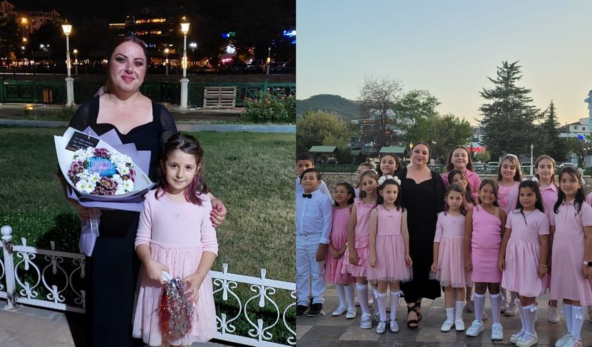 Yeşilırmak Bilgi Evi Çocuk Korosu'ndan Yaz Konseri