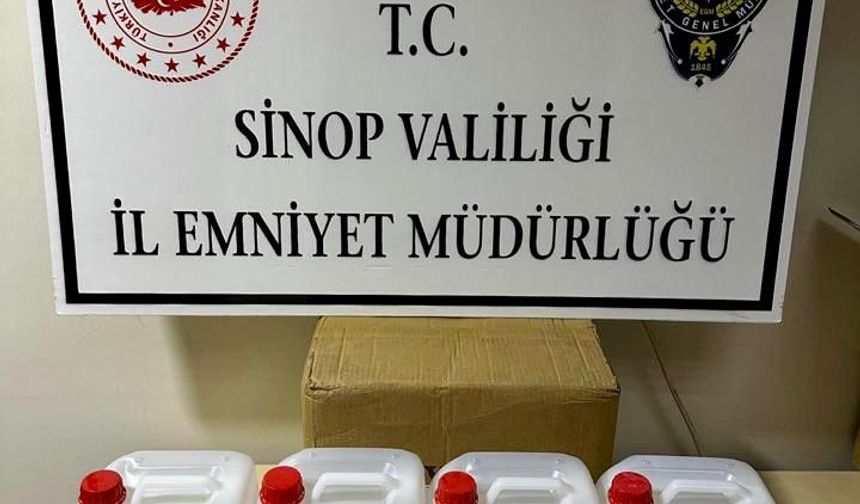 Sinop’ta kaçakçılığa darbe: Binlerce makaron ve kaçak alkol ele geçirildi