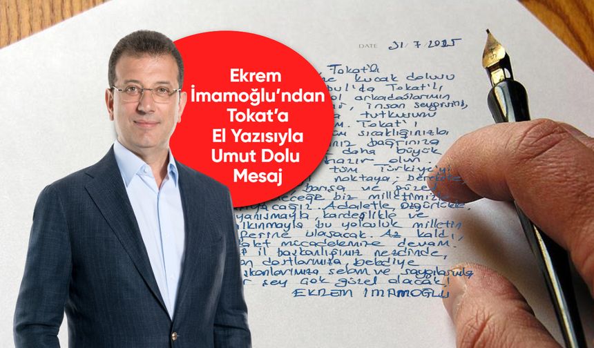 İmamoğlu: "Her Şey Çok Güzel Olacak!"