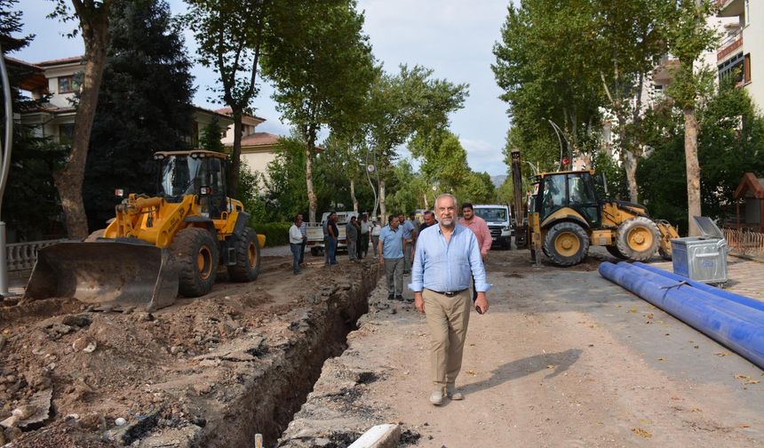 Sargın: "Altyapı Sorunlarını Kalıcı Çözüme Kavuşturuyoruz"