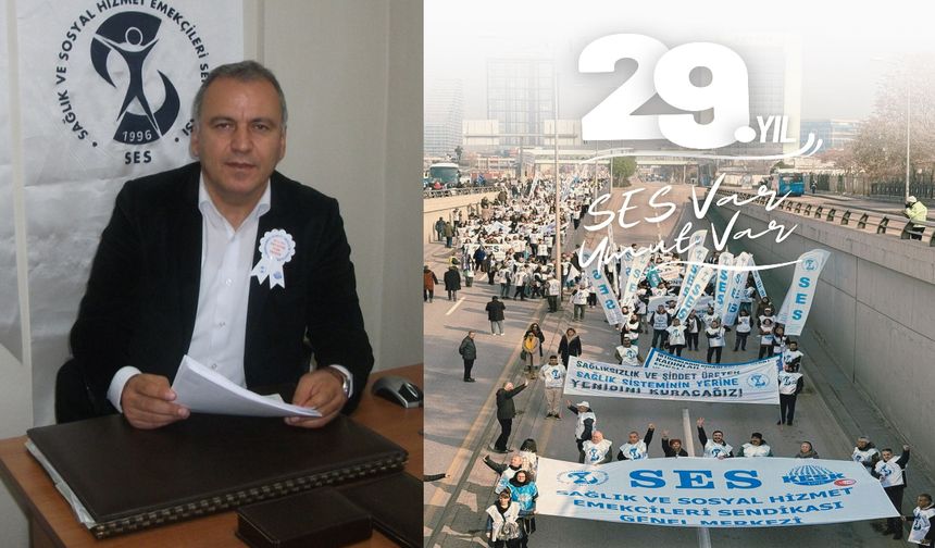 Özcan: "SES 29. Yılında! Emeğin, Barışın ve Adaletin Sesi Olmaya Devam Ediyor"