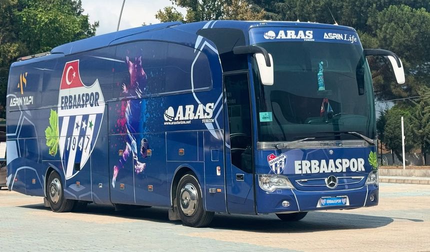 Erbaaspor, 2025-2026 Sezonuna Yenilenen Otobüsüyle Hazır