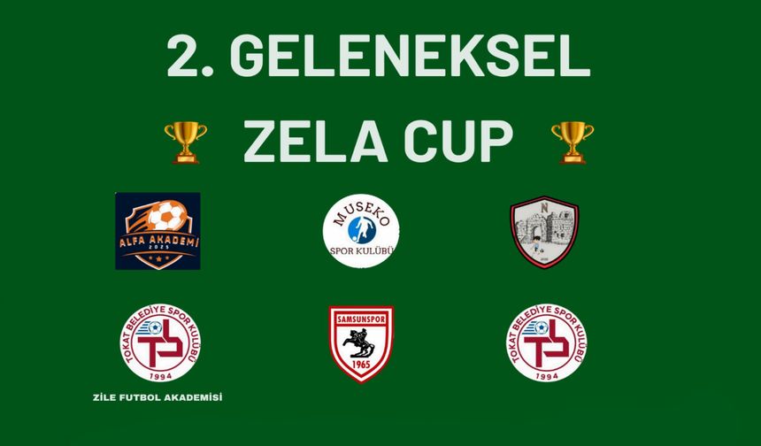 Zile’de Minikler Sahaya Çıkıyor! Zela Cup Heyecanı Başlıyor