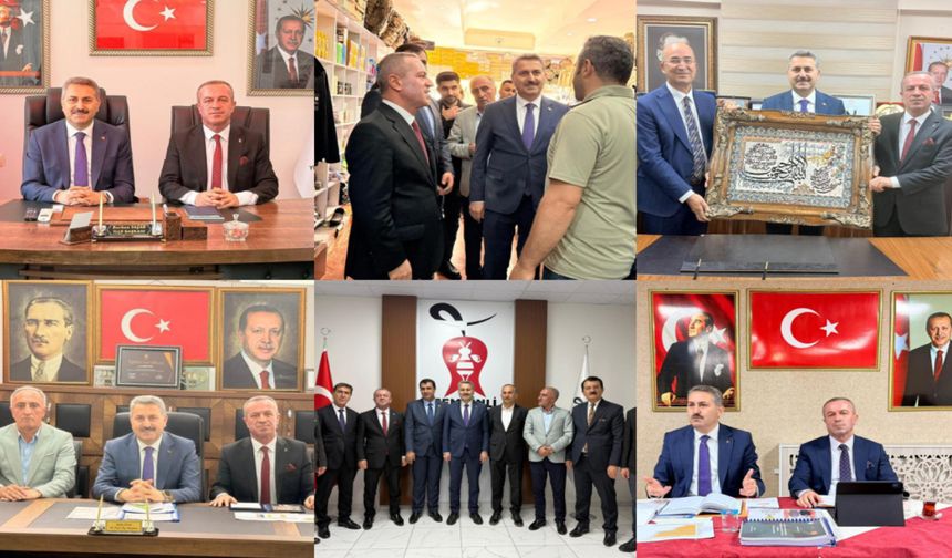 AK Parti'li Eyüp Eroğlu Yüksekova ve Şemdinli'de Partililer ve Halkla Buluştu