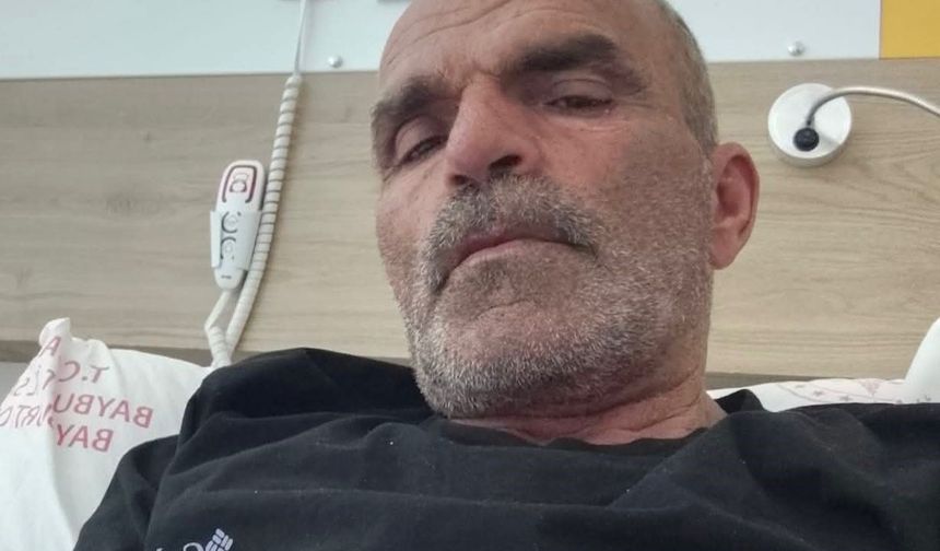 Bayburt'ta inşaattan düşen işçi yaralandı