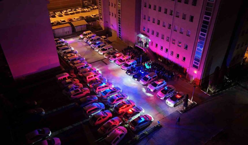 Kastamonu'da 'huzur' uygulamasında 2 bin 888 kişi sorgulandı