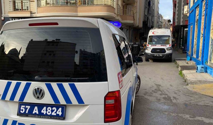 Sinop'ta intihar girişimi ekipleri teyakkuza geçirdi