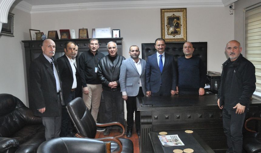 Milletvekili Aldemir'den nezaket ziyareti