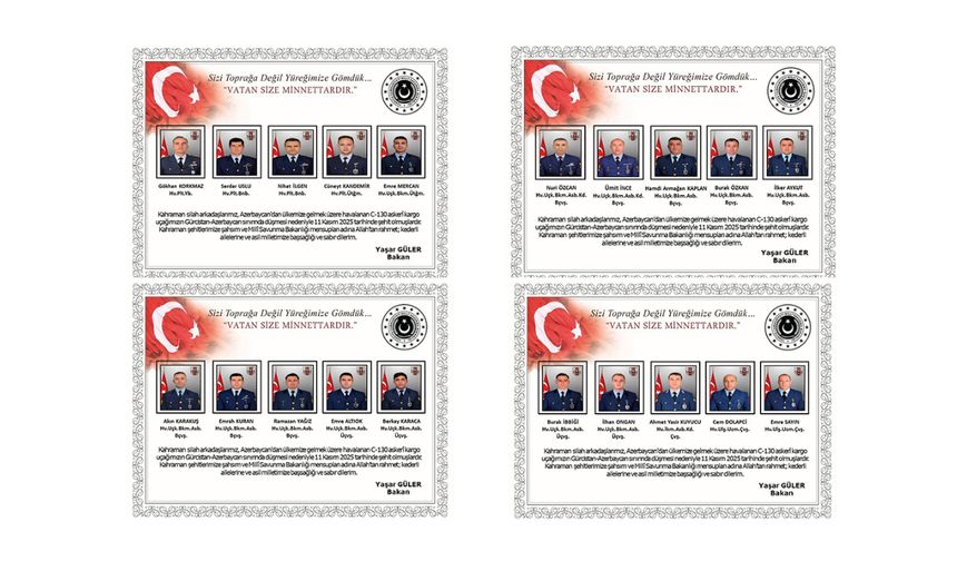 Şehit Olan 20 Askerlerimizin İsimleri Belli Oldu