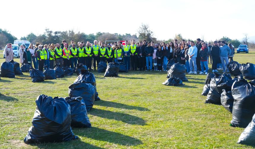 Etkinlikte 1,4 Ton Atık Toplandı