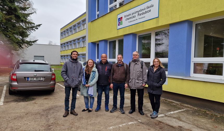 Tokat MTAL, Erasmus+ Projesi Kapsamında Çekya'da Uluslararası Toplantı Gerçekleştirdi