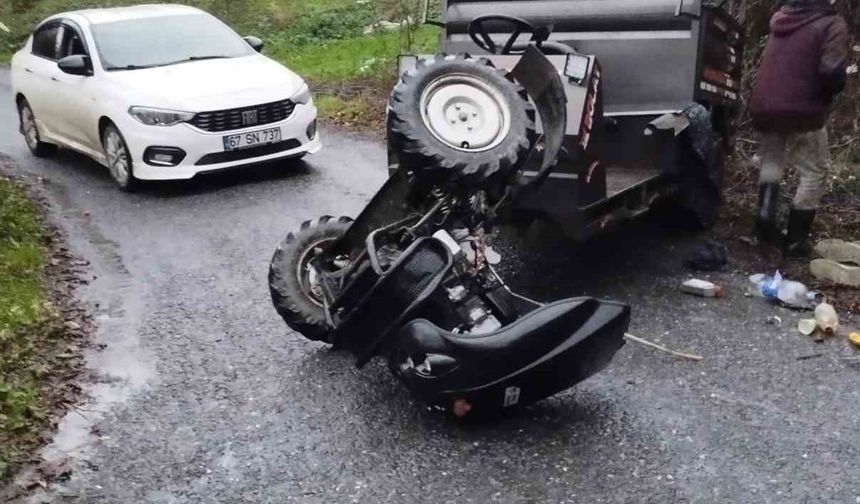 Alaplı'da pat pat kazası: 2 yaralı