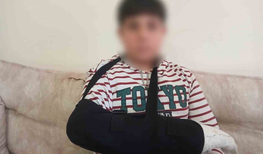 Ankara'da ortaokul öğrencisi, kendisinden 3 yaş küçük öğrencinin parmağını kırdı