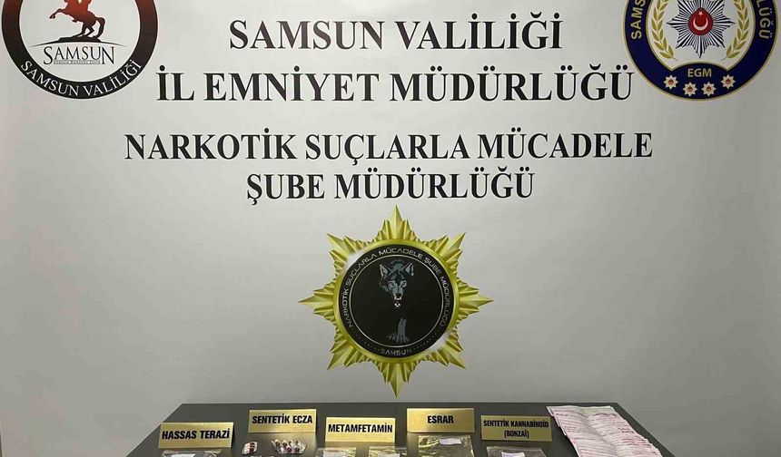 Çarşamba'da uyuşturucu operasyonu: 1 tutuklama