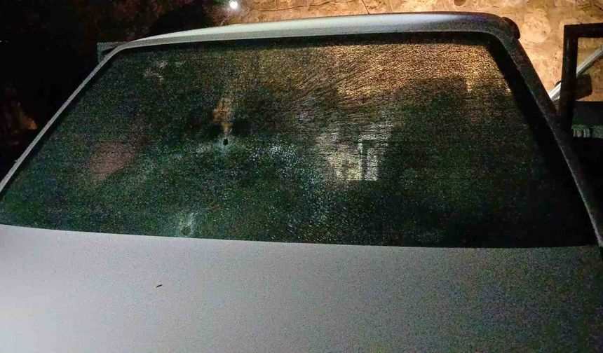 Çorum'da park halindeki otomobil kurşunlandı