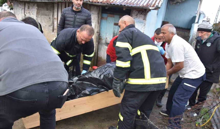 Giresun'da ev yangını: 1 ölü