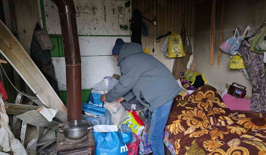 İHA'nın haberi ses getirdi, barakada yaşayan engelli adama devlet sahip çıktı