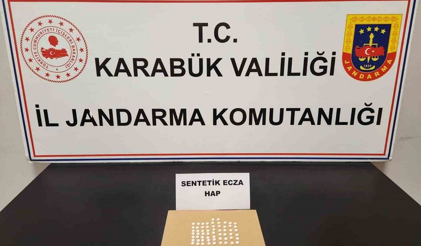 Karabük'te jandarmadan uyuşturucu operasyonu: 3 gözaltı