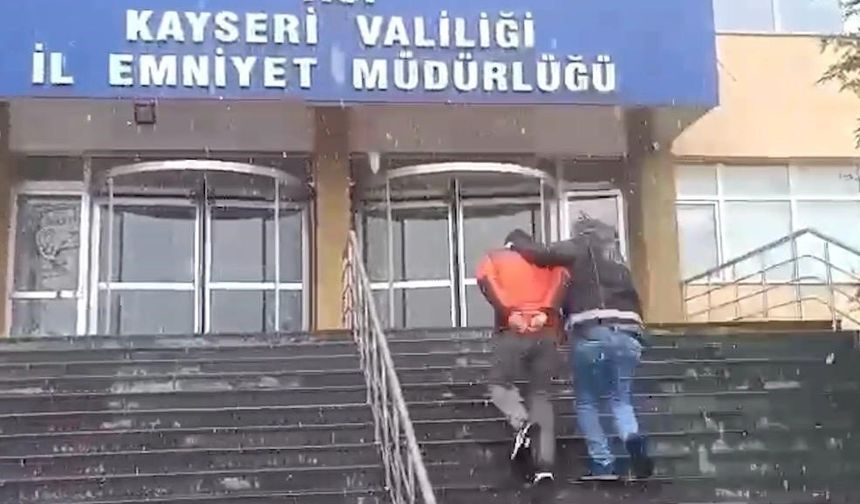 Kayseri'de kesinleşmiş hapis cezasıyla aranan 2 şahıs yakalandı