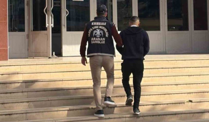 Kırıkkale'de 11 yıl 3 ay hapis cezası bulunan firari hükümlü yakalandı