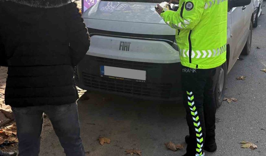 Kırşehir'de ters yönde seyreden sürücü yakalandı