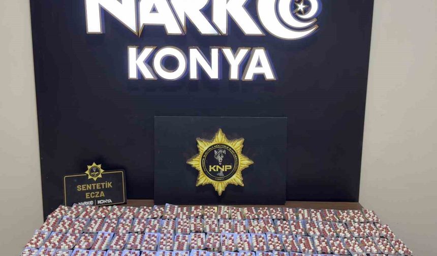 Konya'da uyuşturucu operasyonları: 76 tutuklama