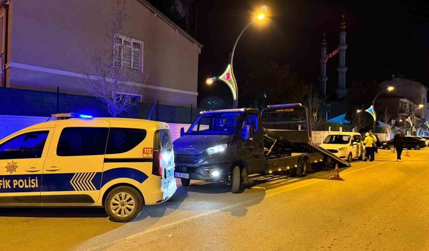 Kulu'da trafik denetimleri