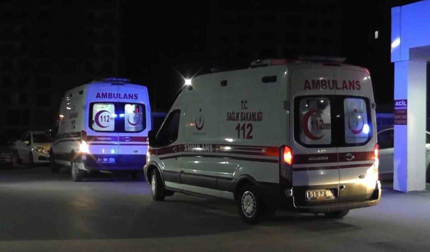 Niğde'de iki grup arasında silahlı kavga: 2 yaralı