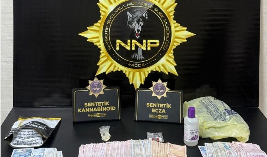 Niğde'de uyuşturucu operasyonu: 4 tutuklama