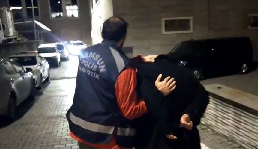 Samsun'da uyuşturucudan 12 buçuk yıl cezası bulunan şahıs yakalandı