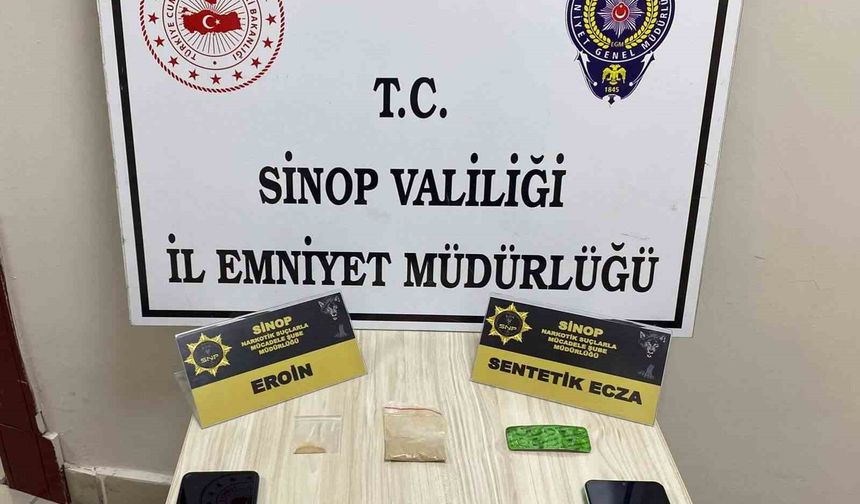 Sinop'ta uyuşturucu operasyonları: 11 gözaltı