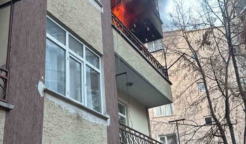 Sinop'ta yangın paniği: Apartman sakinleri tahliye edildi