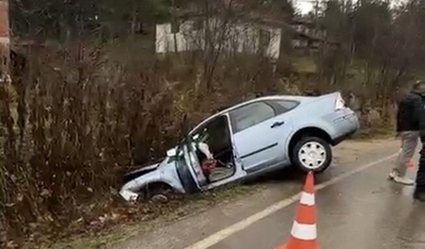 Tokat'ın Niksar ilçesinde trafik kazası: 3 yaralı