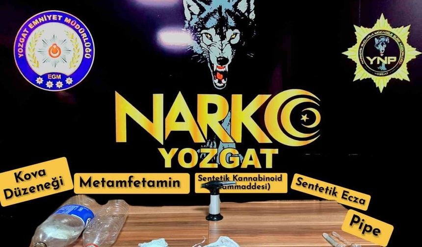 Yerköy'de uyuşturucu operasyonu