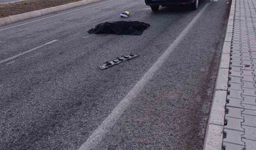 Yozgat'ta otomobilin çarptığı yaya, hayatını kaybetti
