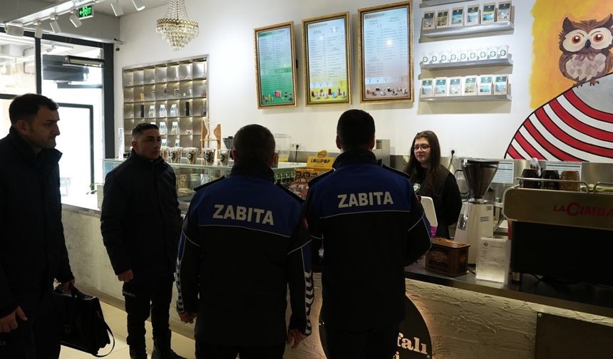 Zabıta ekipleri yılbaşı öncesi tek tek denetledi